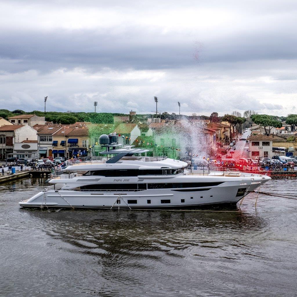 Benetti Celebrates Nautical Tradition: Launch of the Diamond 44m M/Y “Papa Joe”