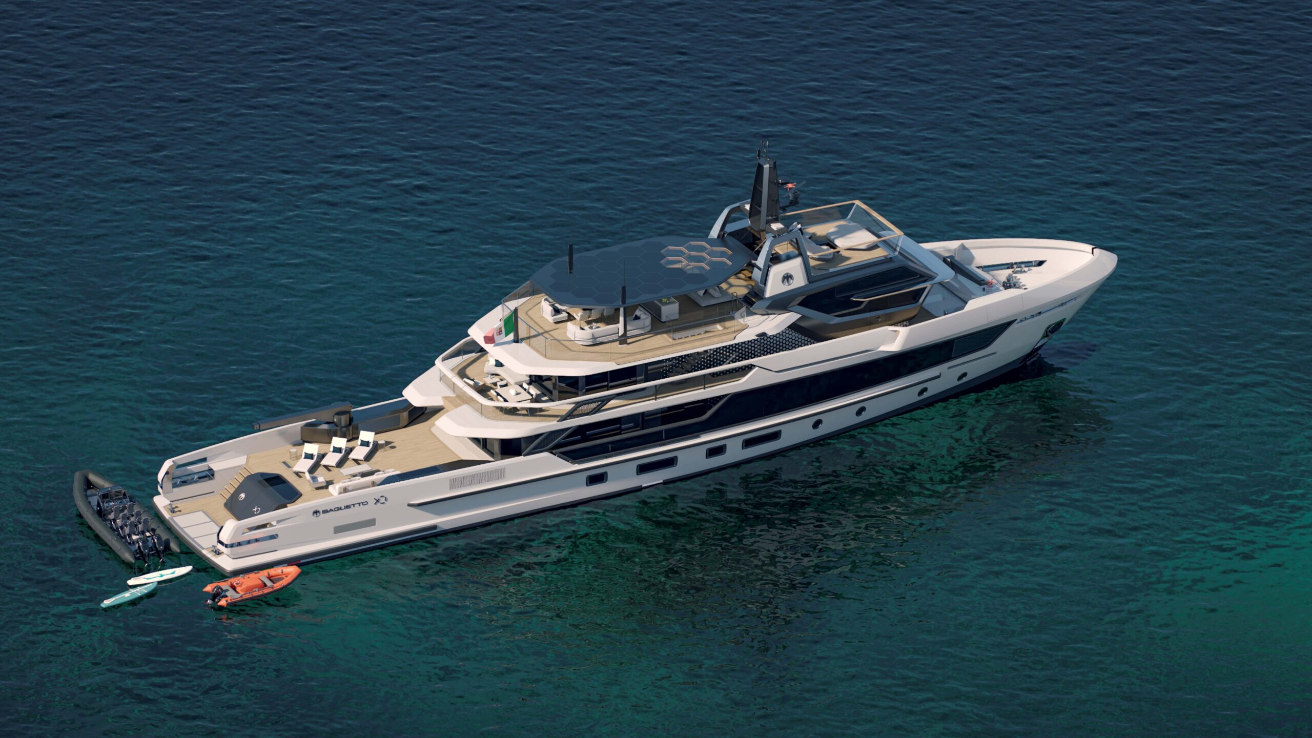 BAGLIETTO: New video of the innovative Observation Yacht X50