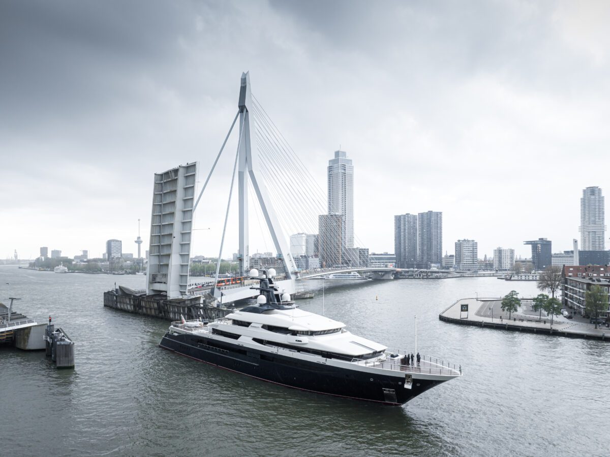 Tranquility: Back to Oceanco for an extensive refit