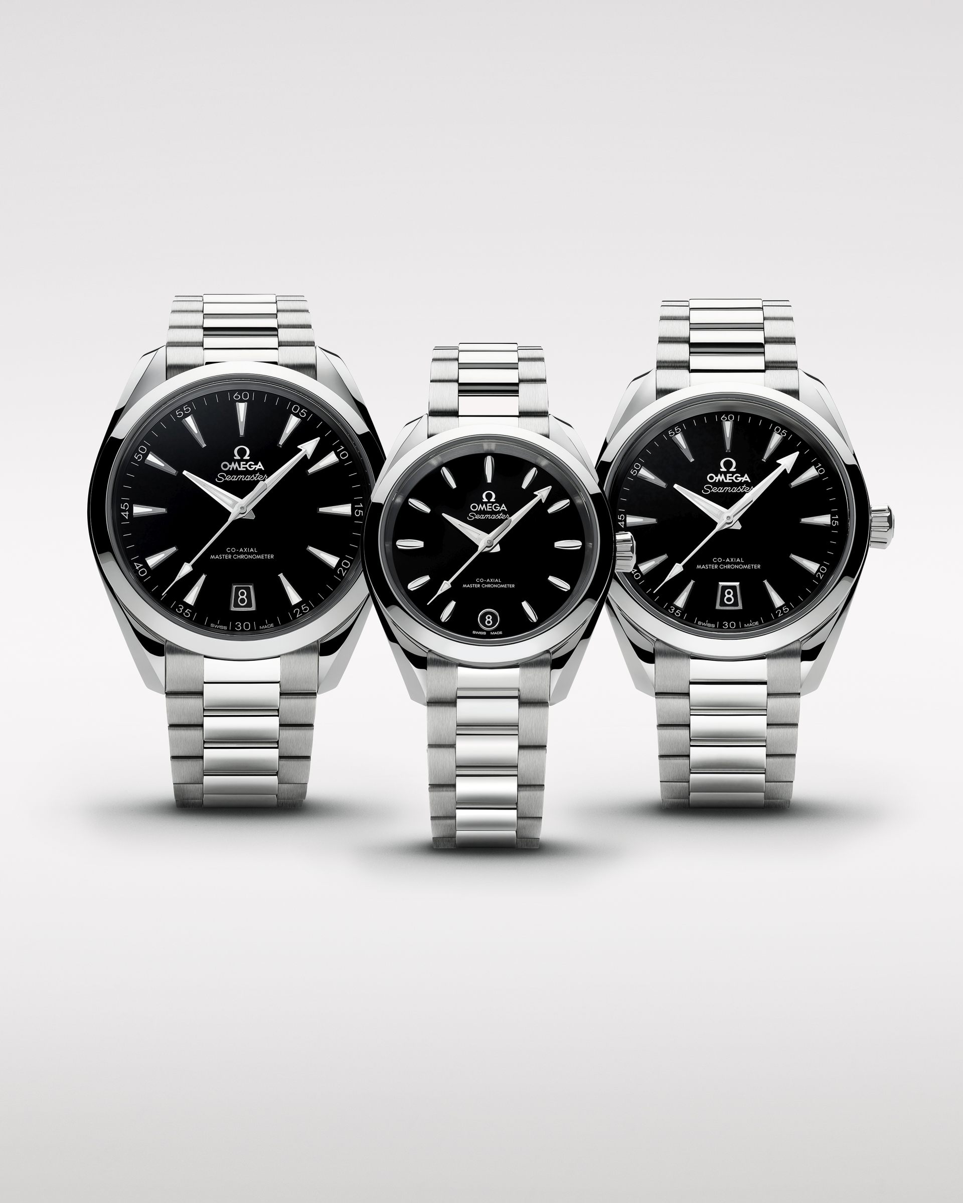 Seamaster Aqua Terra Black Dial: Ένα κλασικό Omega σε τρία μεγέθη