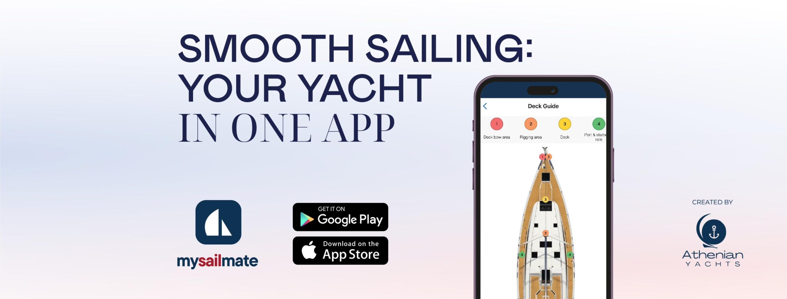 Το νέο Mysailmate App από την Athenian Yachts: Σχεδιασμένο για να αναβαθμίσει το ταξίδι σου στις ελληνικές θάλασσες