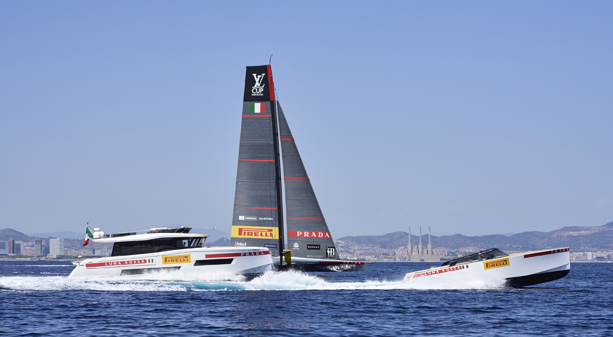 Cantiere del Pardo x Luna Rossa Prada Pirelli Team: Proud to Be Part of the Italian Dream