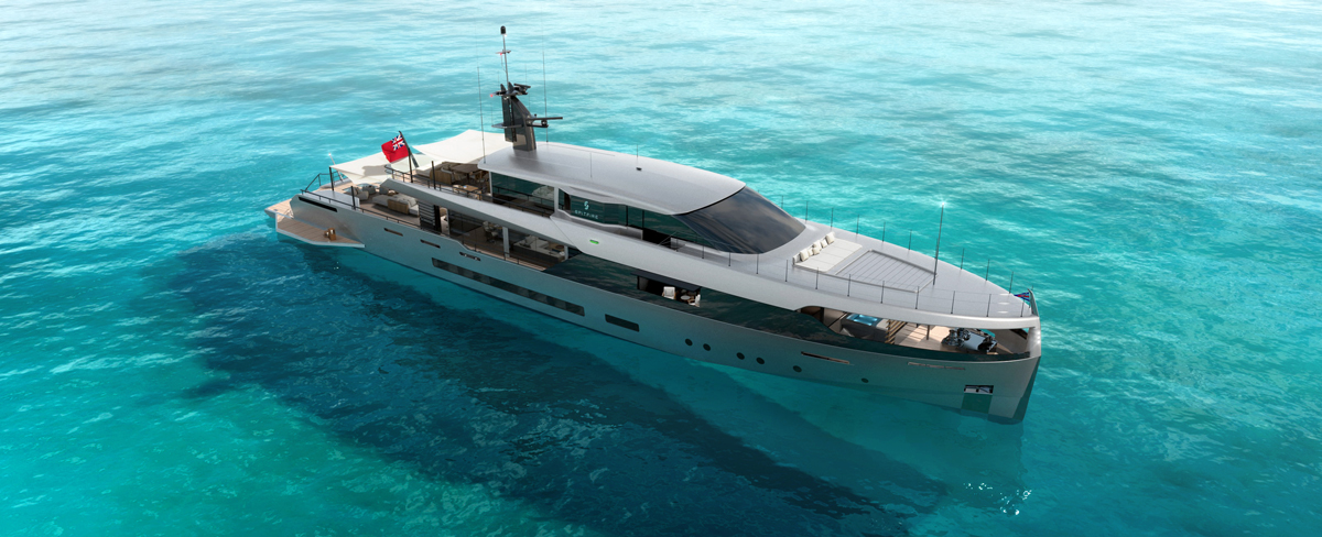 Unique, modern and quick: Innovative new 50.55 m SPITFIRE by ARES YACHTS