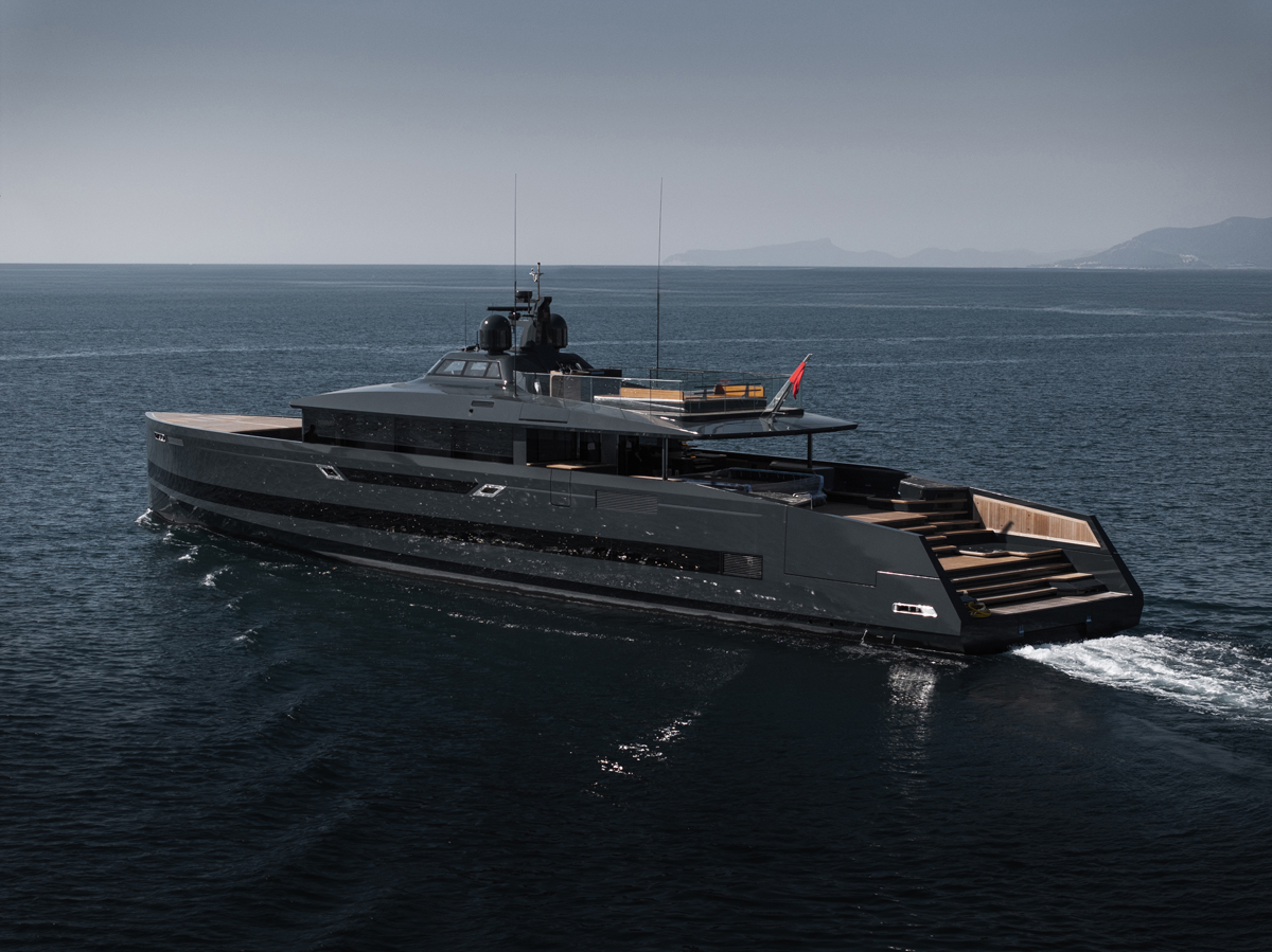 Alia Yachts: World Premiere of custom yacht SAN  at 2024 Monaco Yacht Show