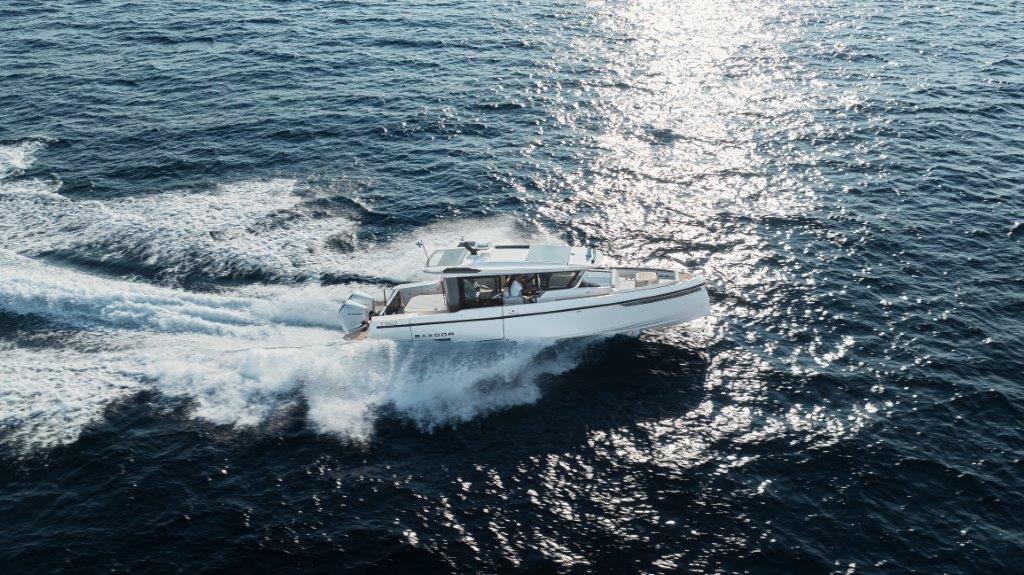 Design Innovation for Saxdor Yachts:  Saxdor 340 GTWA Wins the Design Innovation Award