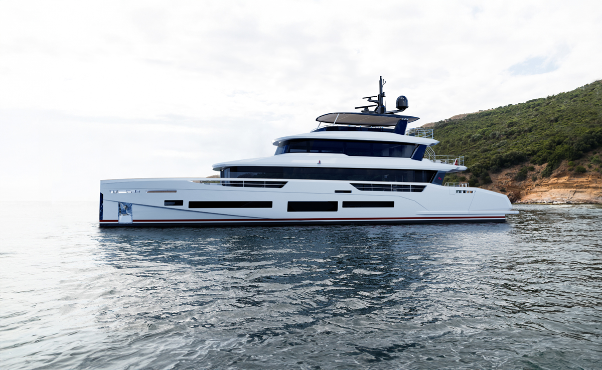 More details about the new superyacht project Sirena 118