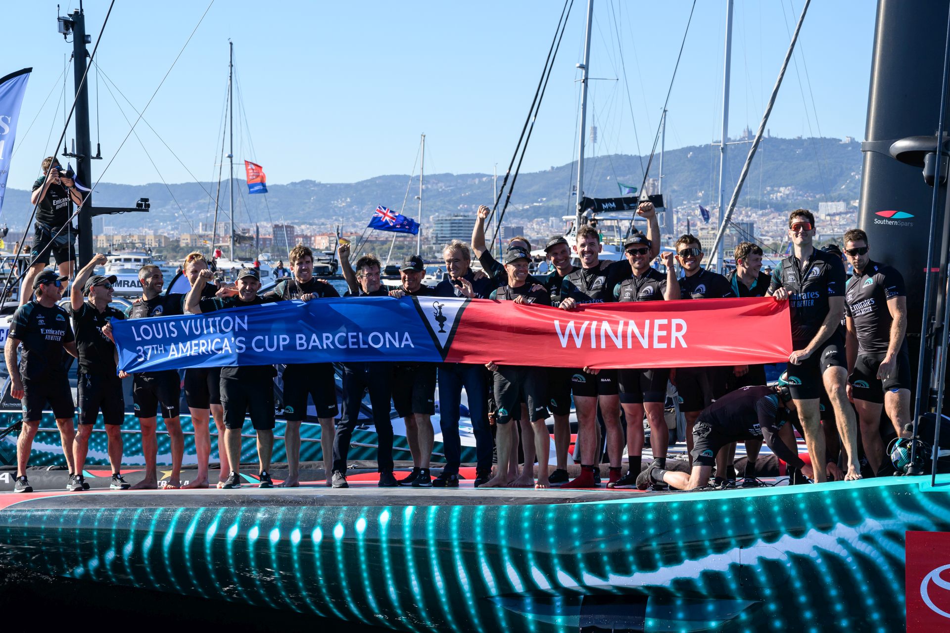 Emirates Team New Zealand Made History at the Louis Vuitton 37th America’s Cup