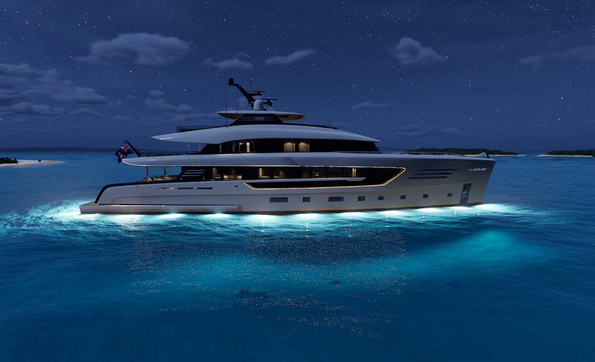 Alia Yachts: Construction starts on a new 43m superyacht