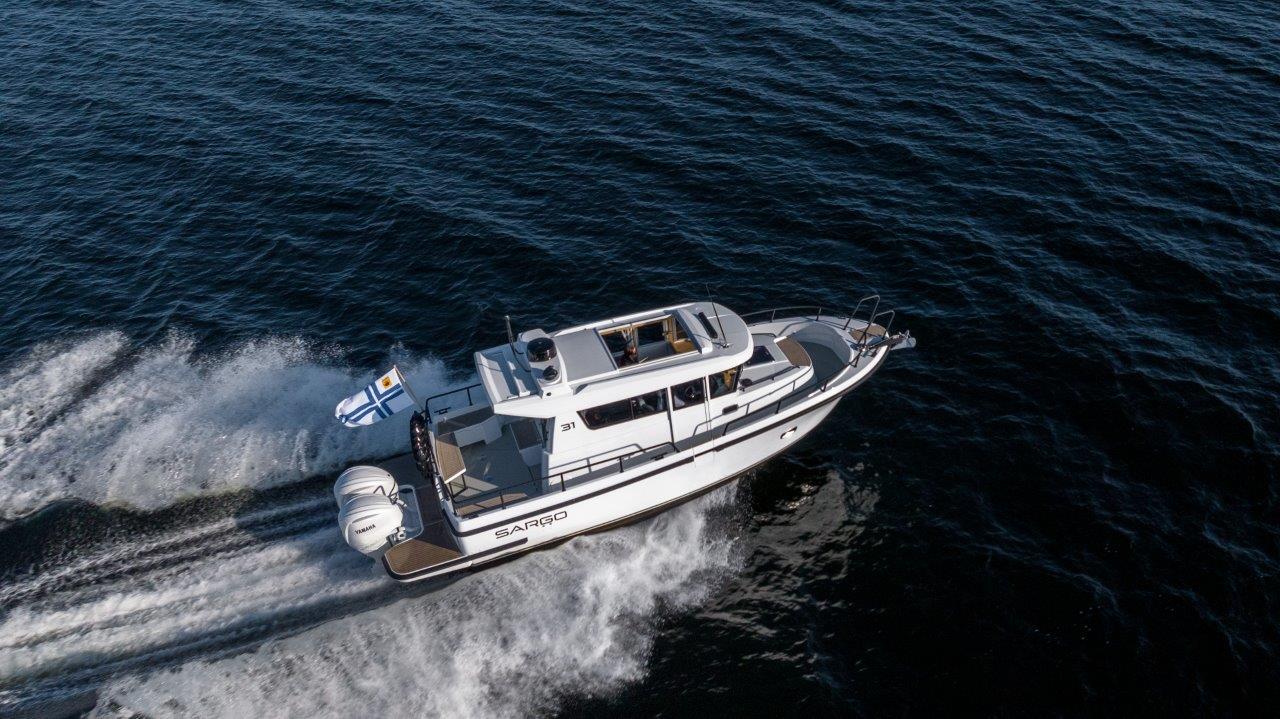 Sargo: New SARGO 31 Outboard, a New Era in Offshore Adventure Boating