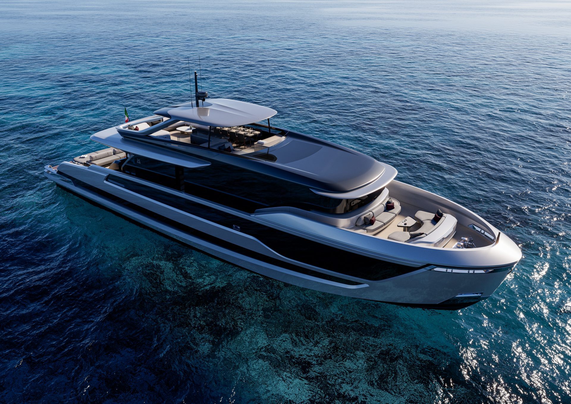 New Extra X106 Fast Project: Power And Comfort At Sea