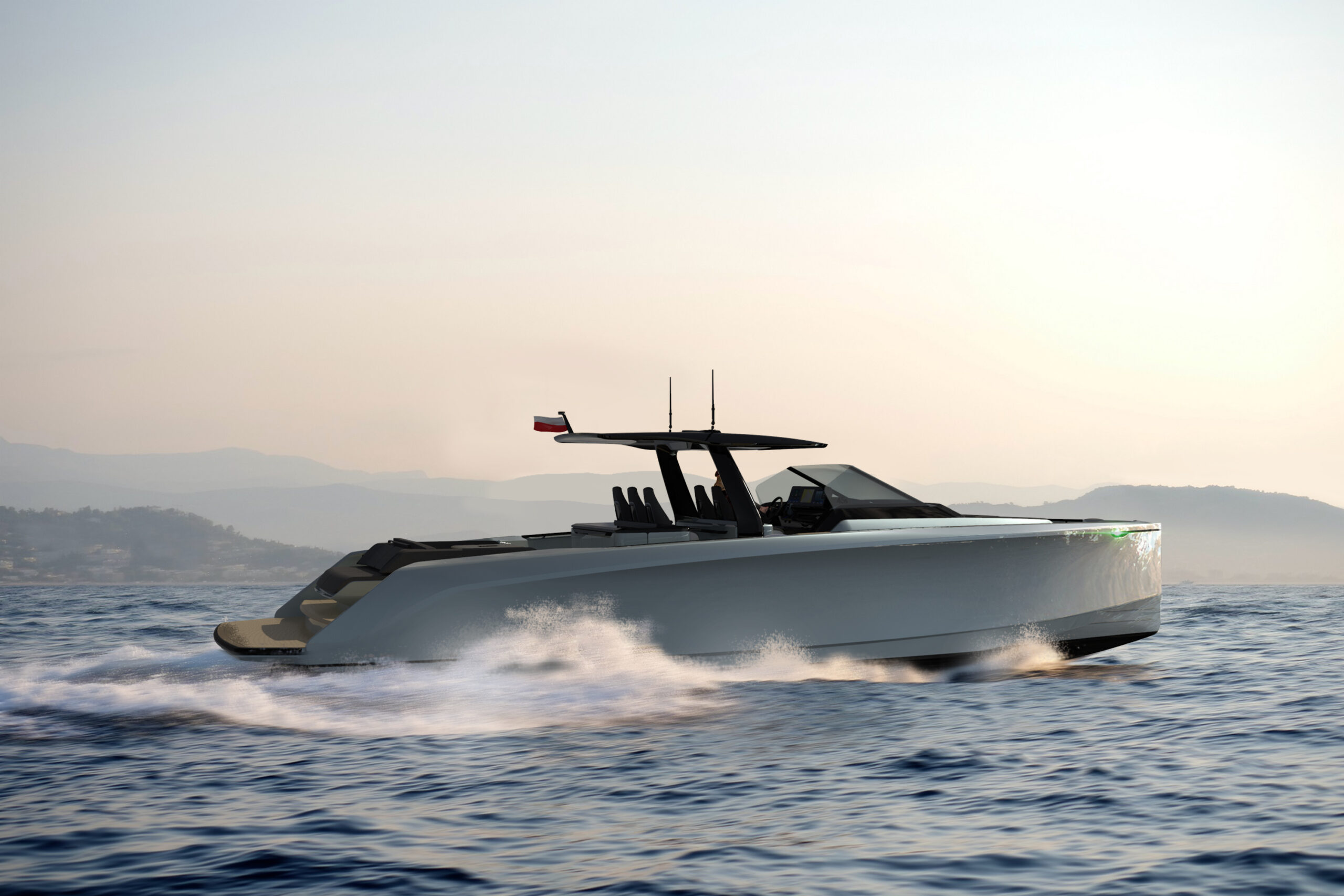 Sialia 45: The revolutionary 14-metre high-performance longer-range electric cruiser, to be launched in 2025