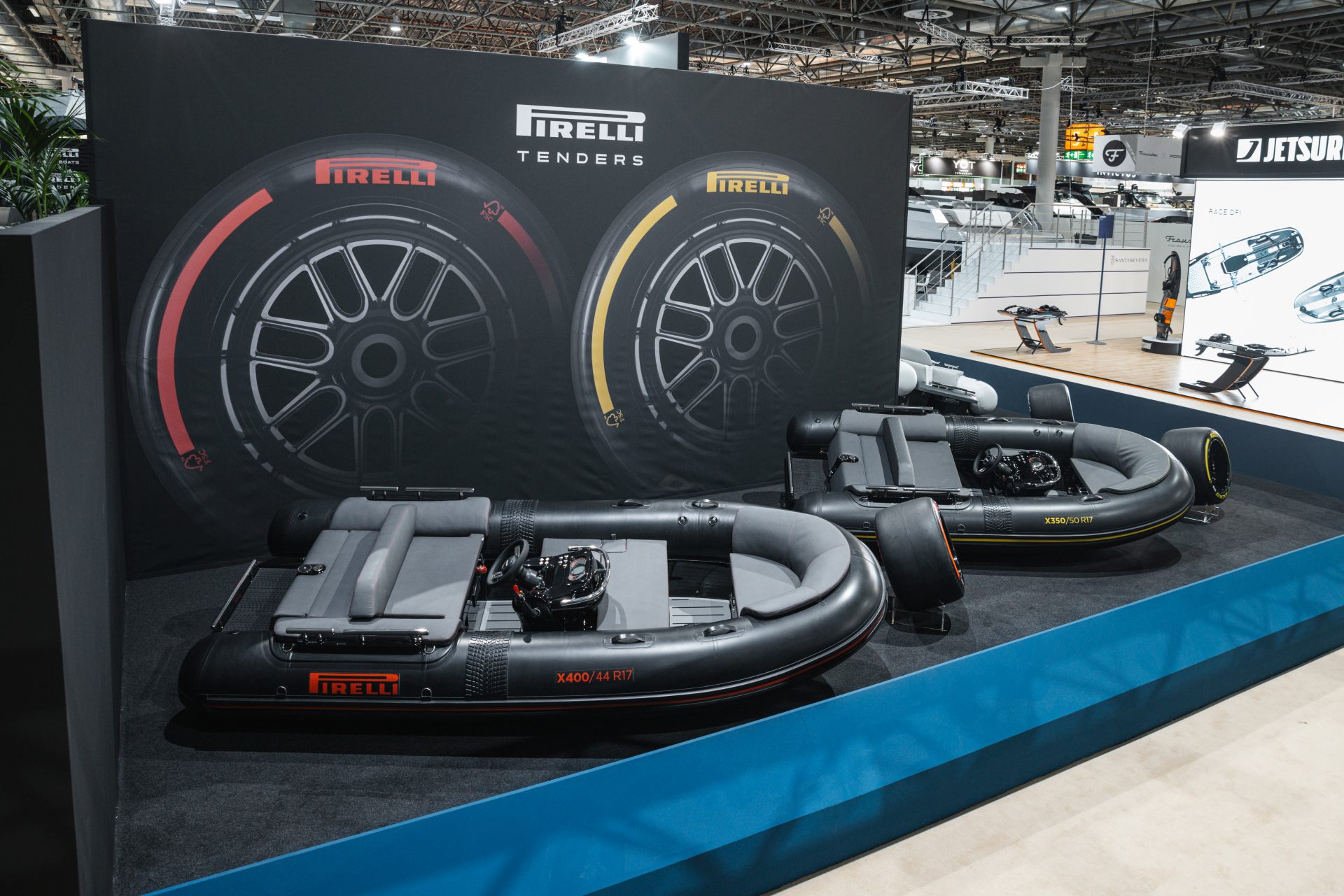 Sacs Tecnorib Unveiled the Pirelli X430 Tender and Pit Lane Version at Boot Düsseldorf 2025