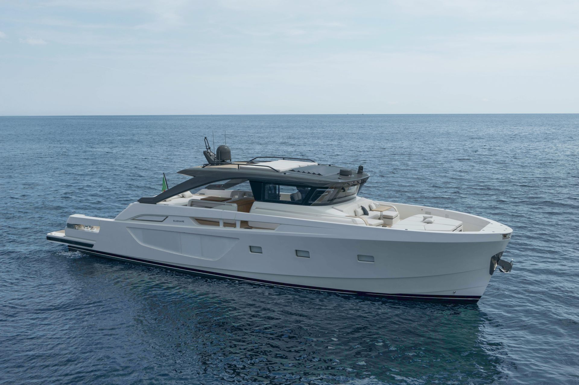 Bluegame BG74 at the Palm Beach Boat Show 2025