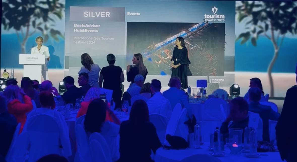 BoatsAdvisor Hub&Events: Στην κορυφή για έκτη συνεχή χρονιά στα Tourism Awards 2025