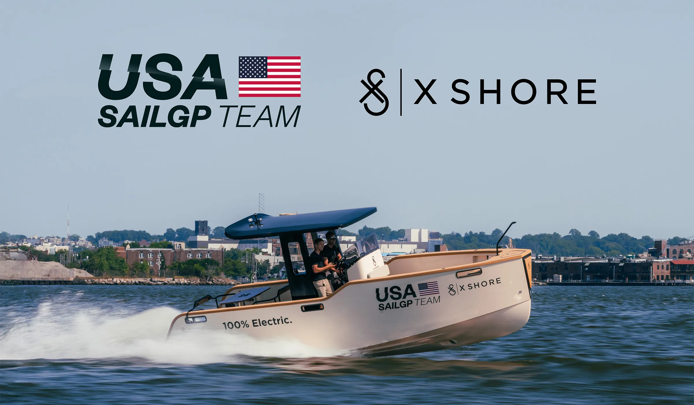 X Shore x SailGP: Electric Rides for the Fastest on Water
