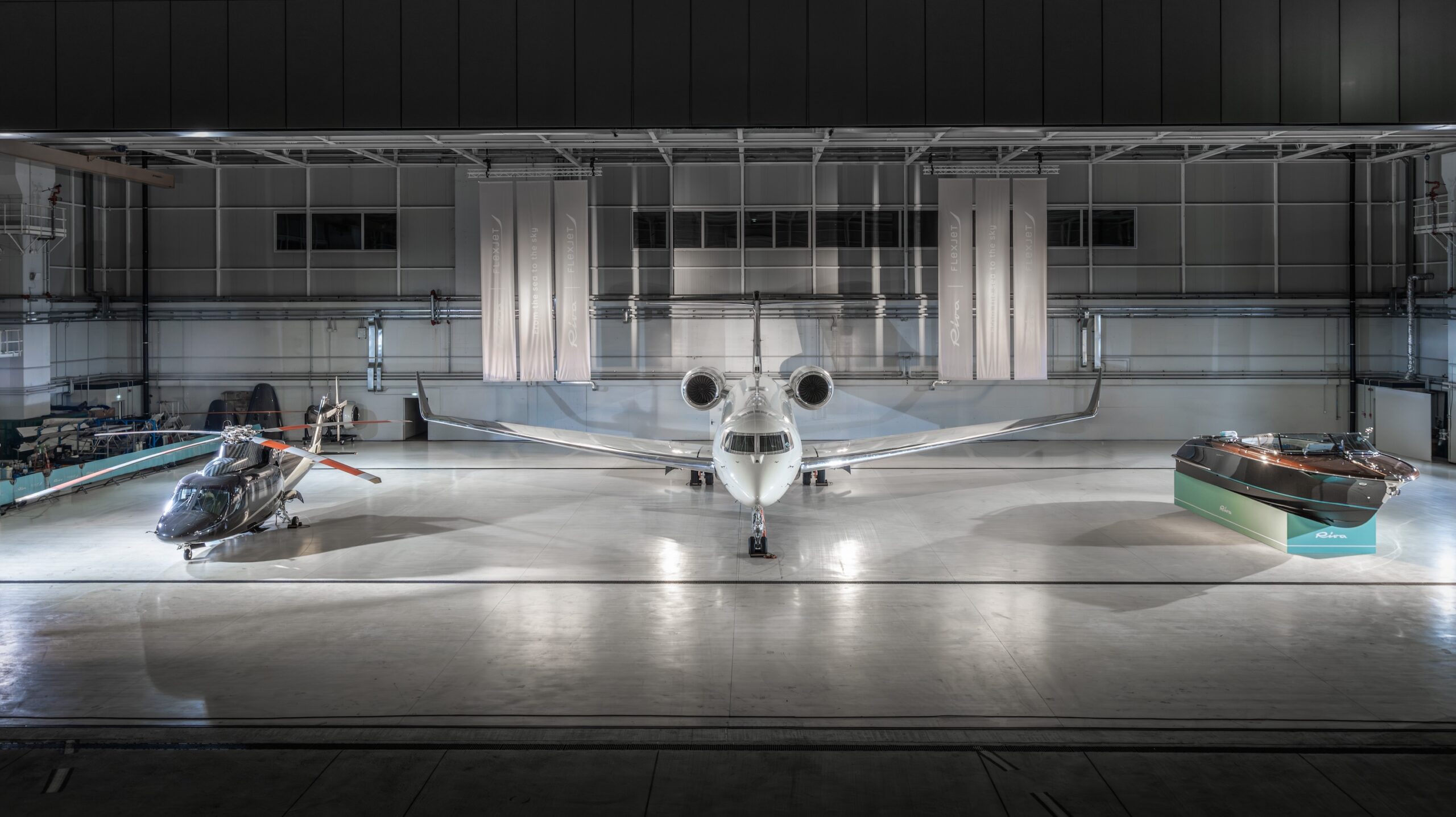 From Sea to Sky: Flexjet x Ferretti Group Present Riva Volare