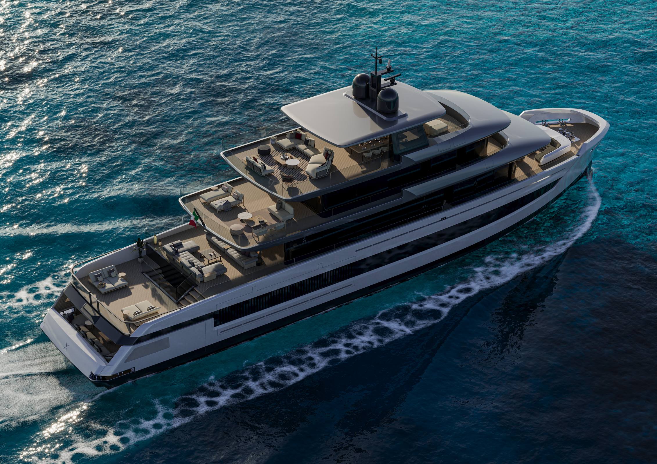 EXTRA X145 Global unveiled: a new 44m explorer yacht