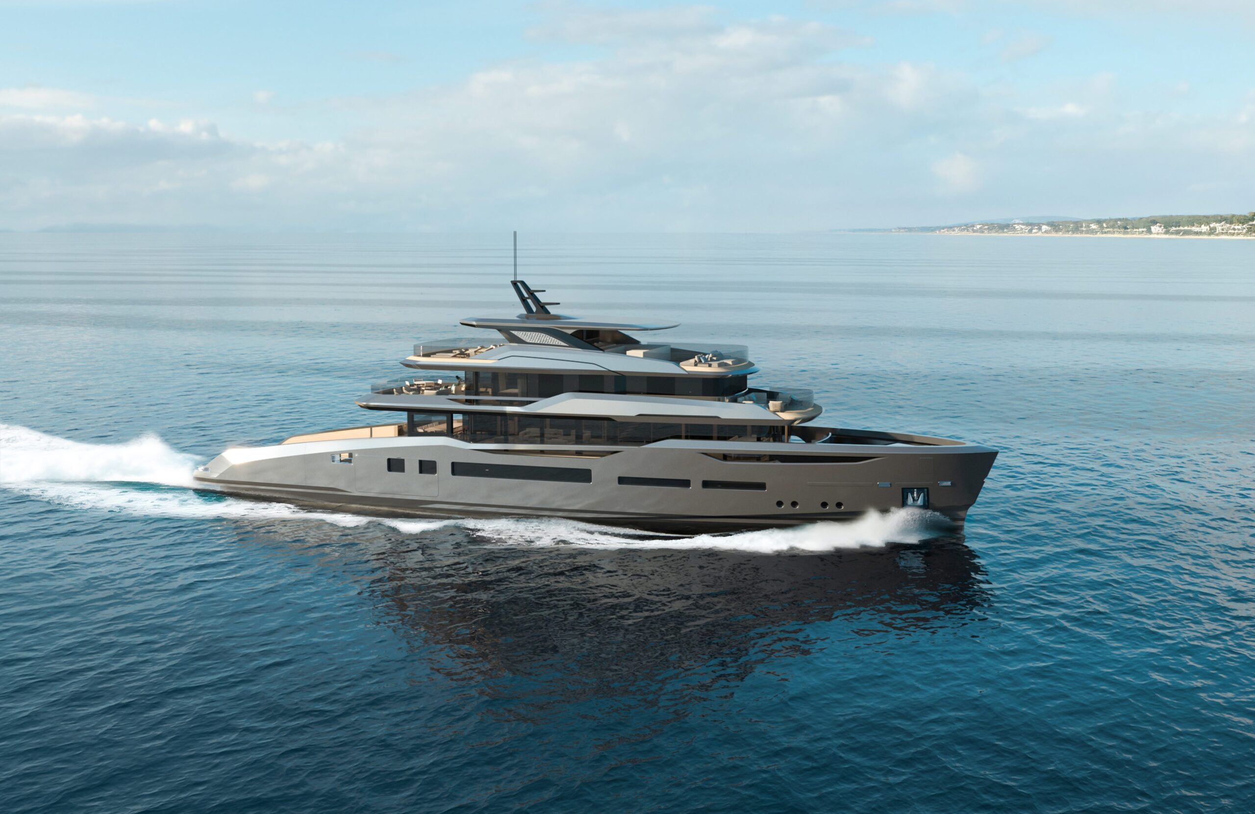 Baglietto, Floating Life & Volvo Penta Unite for a 48m Full Custom Superyacht