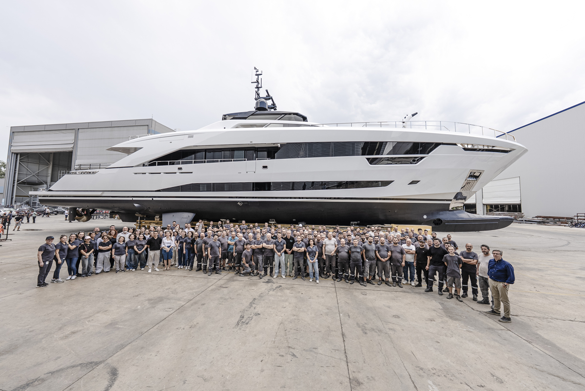 Alia Yachts Launches 43m Custom Superyacht Bound for the Caribbean