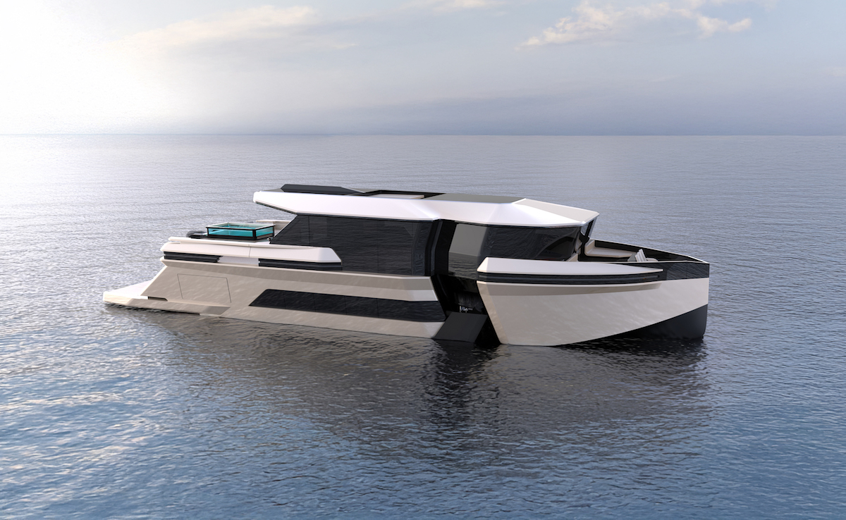 Foiler Unveils Ghost: The World’s First 28m Private Foiling Yacht
